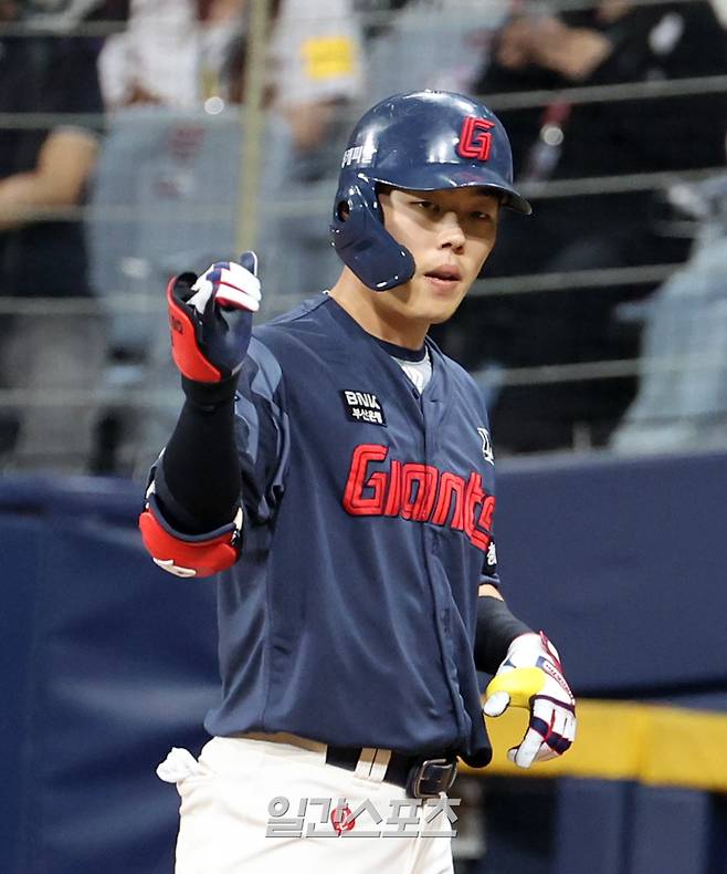 롯데 고승민. 정시종 기자 capa@edaily.co.kr&nbsp;