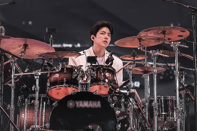 Korean rock band DAY6's ″Forever Young″ tour finale concert held on May 9 to 11 and May 16 to 18 at the KSPO Dome in southern Seoul [JYP ENTERTAINMENT]