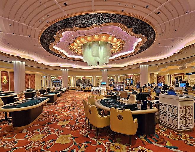 랜딩카지노 내부. 제주신화월드 제공