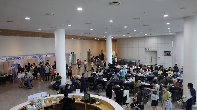 2024년 국립해양박물관 다목적홀에서 열린 해양교육문화박람회 모습. 국립해양박물관 제공