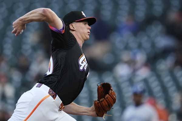 헤이든 버드송은 5이닝 1실점 호투했다. 사진= AP= 연합뉴스 제공