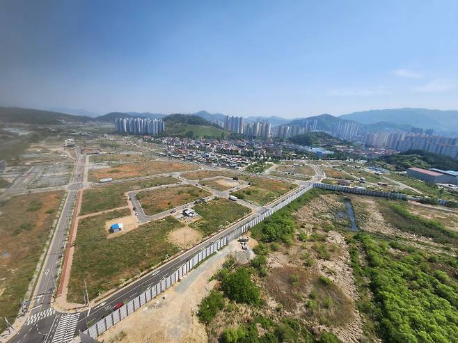 경남 김해 내덕지구 전경./사진=김해시