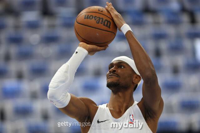 경기 전 몸을 푸는 SGA. /게티이미지코리아