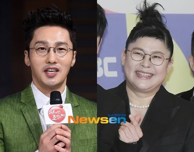 왼쪽부터 황동주, 이영자 (사진=뉴스엔 DB)