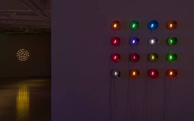 미야지마 타츠오 갤러리바톤 개인전 《Folding Cosmos》 (2025.05.22.-06.28.), 제공: 갤러리바톤 *재판매 및 DB 금지