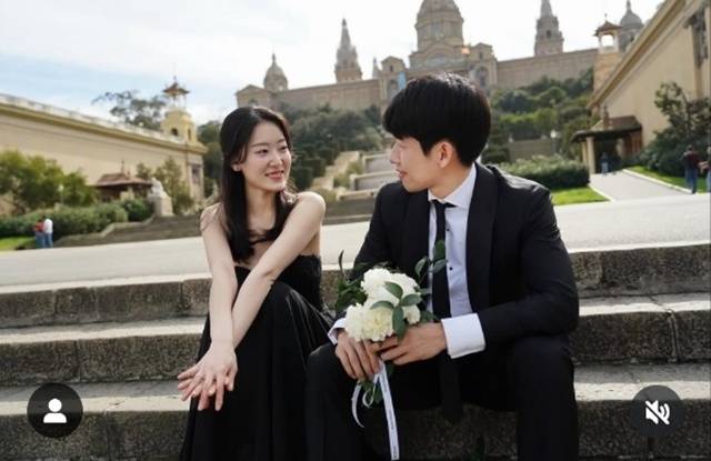 홍현석(오른쪽) 커플. /사진=홍현석 SNS