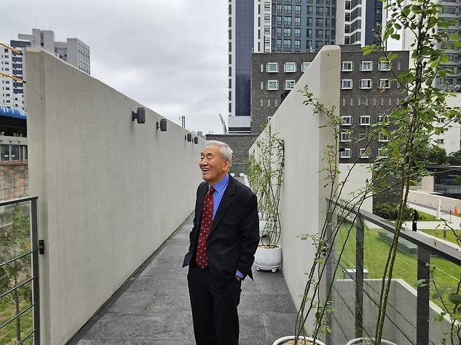 이재오 민주화운동기념사업회 이사장 [촬영 정윤주]