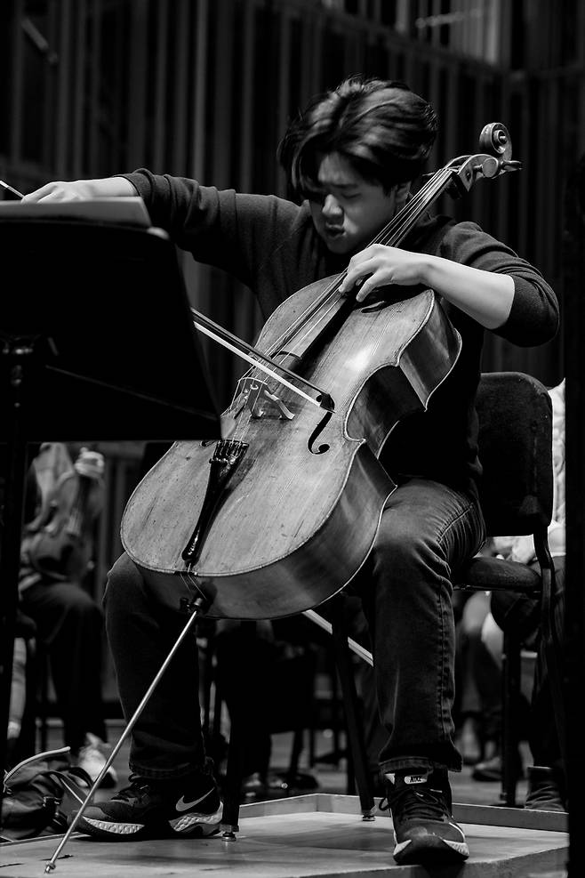 첼리스트 한재민 [ⓒSanne Bakkes. 빈체로 제공. 재판매 및 DB금지]