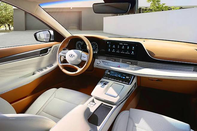 현대차 더 뉴 그랜저 실내