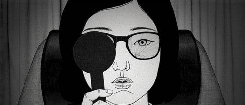 정유미 감독 단편 애니메이션 ‘안경’ 스틸. (사진=한국영화아카데미)