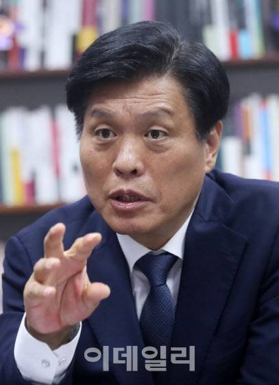 조승래 더불어민주당 선대위 수석대변인, (사진=김태형 기자)