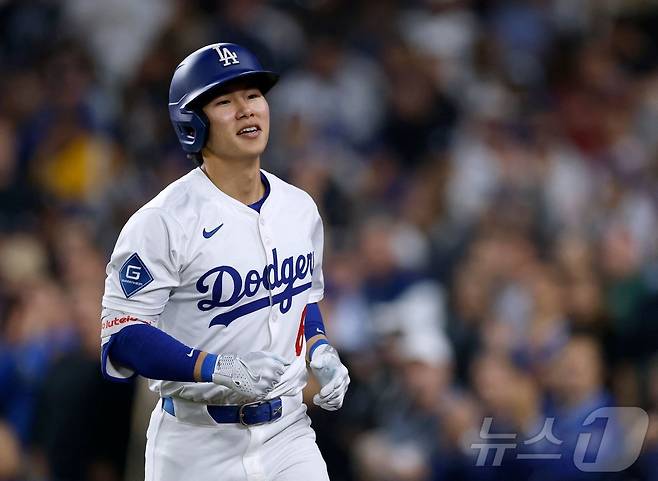 다저스 김혜성. ⓒ AFP=뉴스1