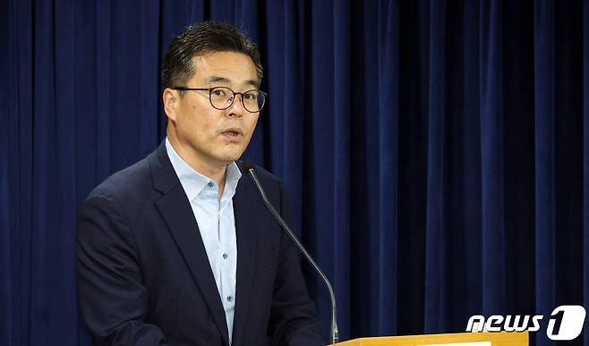 김성욱 신임 ADB 대외협력총재보. ⓒ News1 김명섭 기자