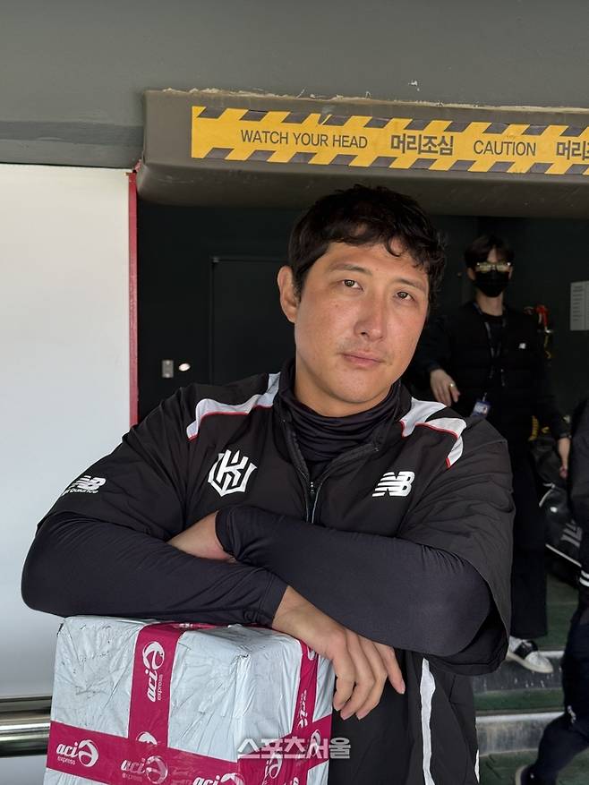 인터뷰에 임하고 있는 황재균. 수원 | 박연준 기자 duswns0628@sportsseoul.com