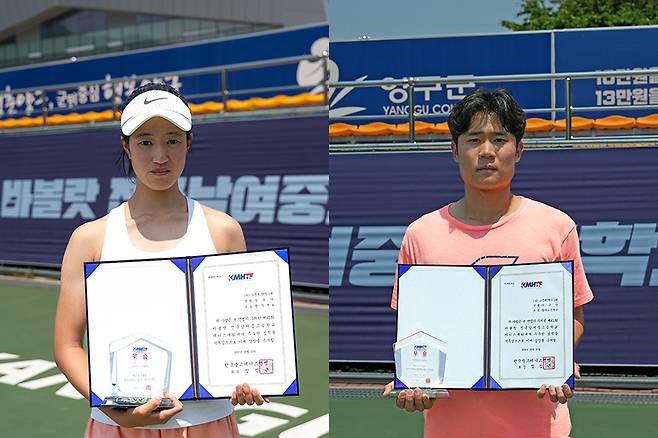 양유나(좌), 이규단(우) (사진/김도원 객원기자)