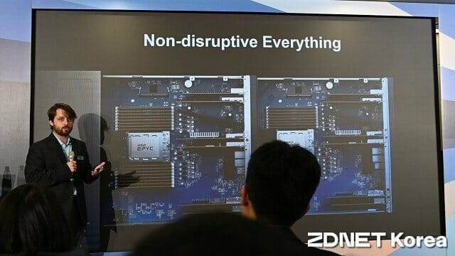 프로세서와 네트워크, 메모리 이중화로 무중단 운영이 가능하다. (사진=지디넷코리아)