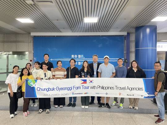 필리핀 현지 여행관계자 초청 팸투어. 충북도 제공