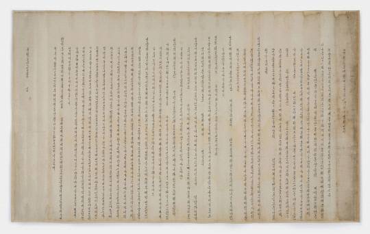 광산김씨의 2차 상언. 1727년 10월. 79.0X153.5. 국립한글박물관 제공