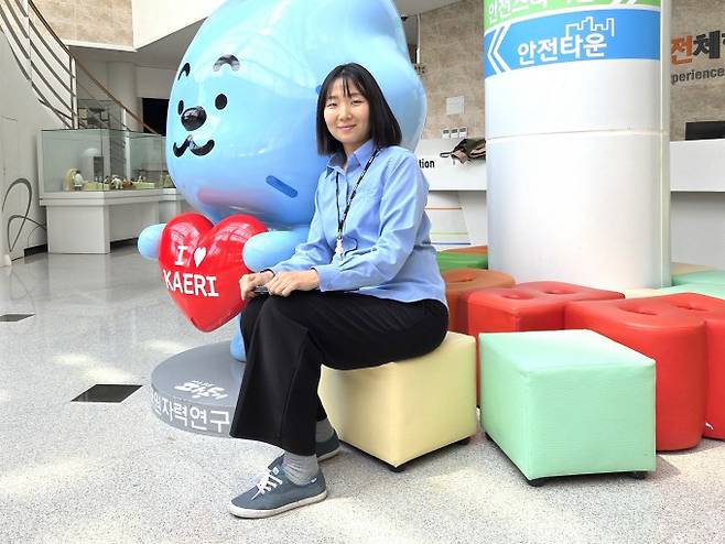 13일 한국원자력연구원 본원에서 만난 김설 과학기술연합대학원대학교(UST) 양자에너지화학과 박사과정생. 이병구 기자 2bottle9@donga.com