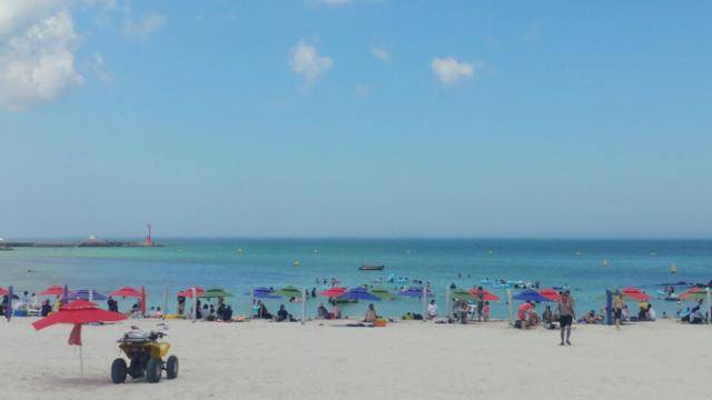 제주 제주시 함덕해수욕장 전경. 김영헌 기자