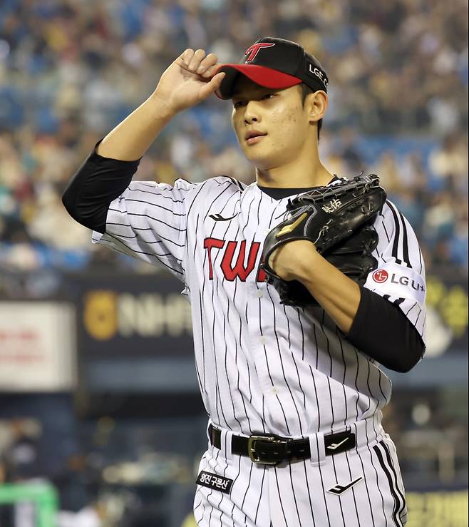 LG 신인 투수 김영우. 정시종 기자&nbsp;