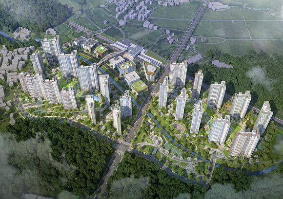 이천시 신둔도예촌역세권 도시개발사업 조감도. [사진=경기도]