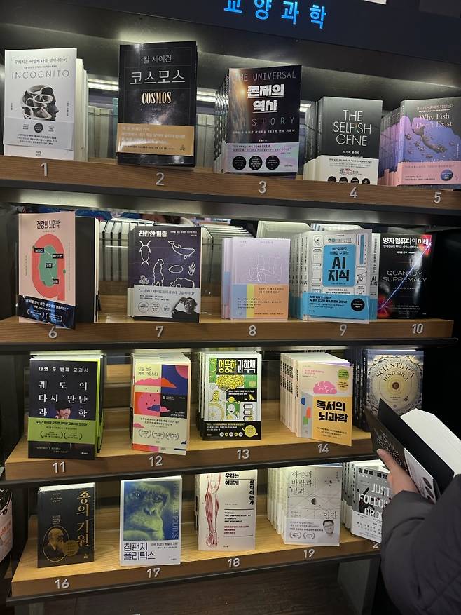 Best-selling books are displayed at a bookstore in Seoul on Jan. 21. (Park Ga-young/The Korea Herald)