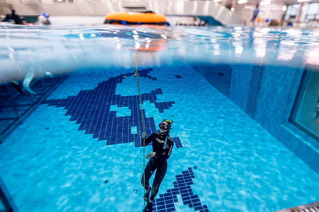 프리다이빙 체험/사진=울진해양레포츠센터 제공