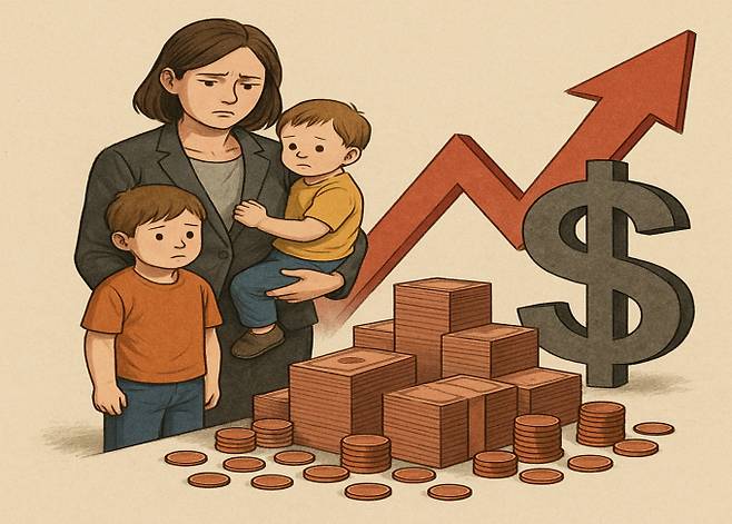 자녀 수에 따라 세율을 낮추거나, 부부 공동과세를 통해 실질 세부담을 조정하는 정책들이 필요하다는 목소리가 나온다. /이미지=Chat GPT