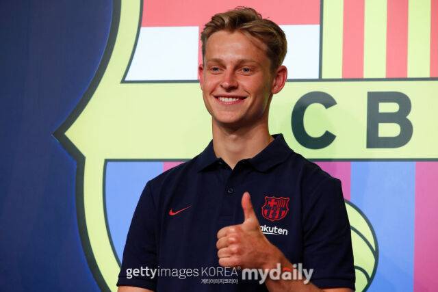2019-2020시즌을 앞두고 FC 바르셀로나에 합류할 당시. /게티이미지코리아