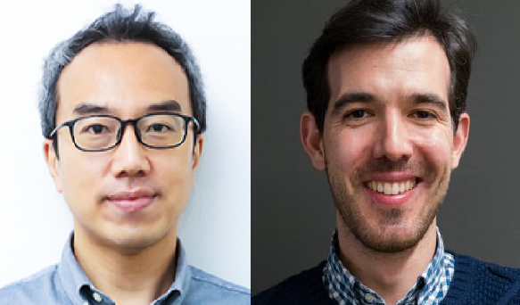 김세범(왼쪽) KAIST 물리학과 교수와 자르주엘라 독일 마인츠대학 박사 [KAIST 제공]