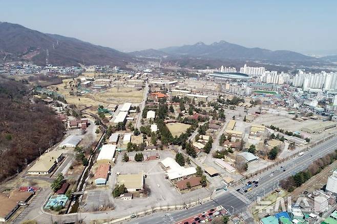 [의정부=뉴시스] 경기 의정부시 반환미군기지 캠프 레드클라우드.(사진=뉴시스 DB).photo@newsis.com