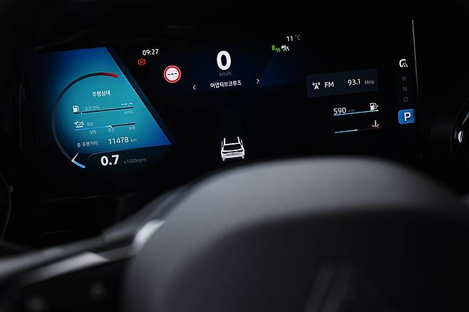 르노 코리아 그랑 콜레오스. 사진: 김학수 기자