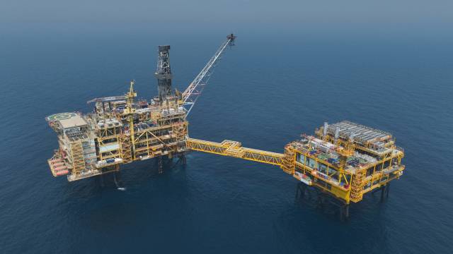 포스코인터내셔널이 운영 중인 미얀마 해상 가스전의 모습. 사진 제공=포스코인터내셔널