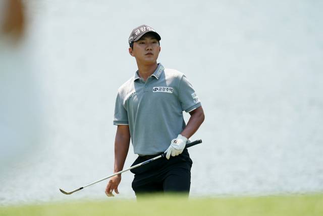 상금 랭킹 5위를 달리고 있는 옥태훈. 사진 제공=코오롱 한국오픈 조직위