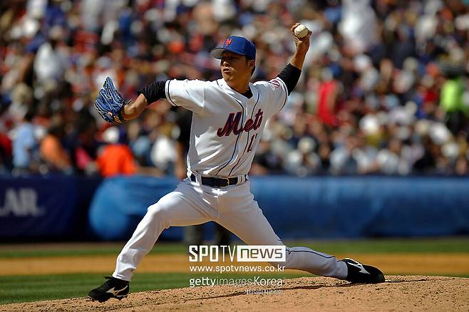 ▲ 2005년 5월 22일, 여전히 메이저리그에서도 회자되는 전설적인 장면을 만들었던 구대성