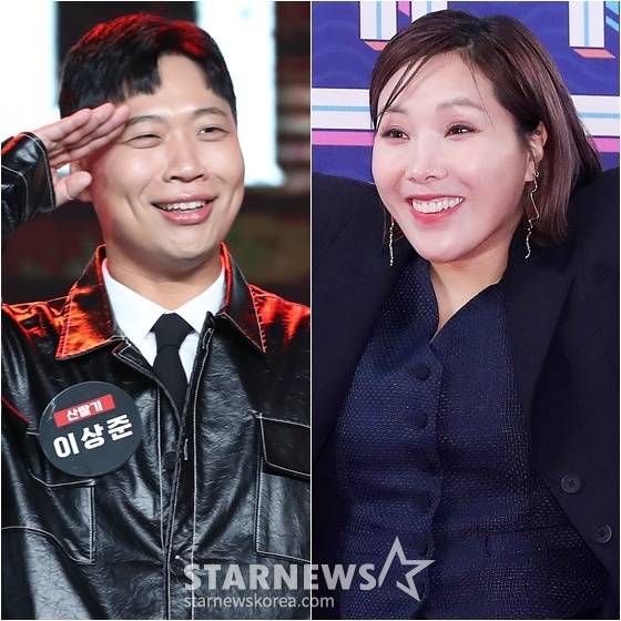 이상준(왼쪽)과 신봉선 /사진=뉴스1, 스타뉴스