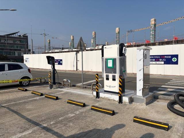 지상 전기차 충전시설 [속초시 제공. 재판매 및 DB 금지]