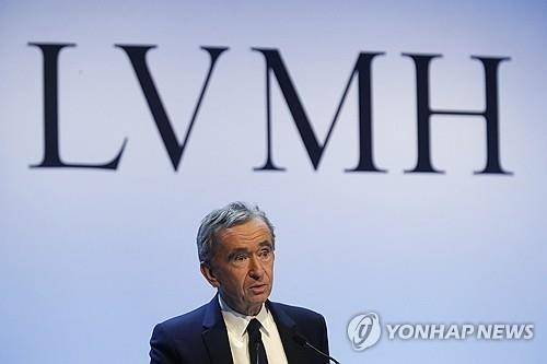 LVMH 회장 베르나르 아르노 [AP 연합뉴스 자료사진. 재판매 및 DB 금지]