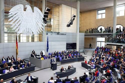 독일 연방의회 [로이터 연합뉴스 자료사진. 재판매 및 DB 금지]