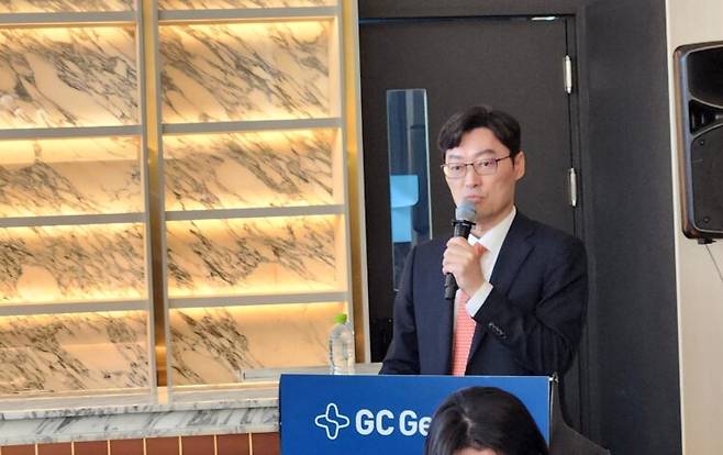 기창석 GC지놈 대표. [사진=천옥현 기자]