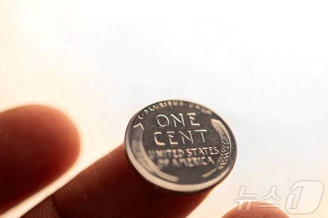 미국의 1센트(페니) 동전. 2025.02.11 ⓒ 로이터=뉴스1 ⓒ News1 정지윤 기자