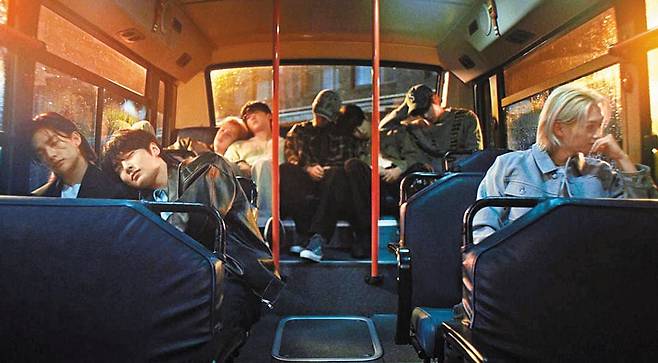 지난해 일본 단편 영화제에서 수상한 그룹 스트레이키즈 노래 '리브'의 뮤직 드라마. /JYP