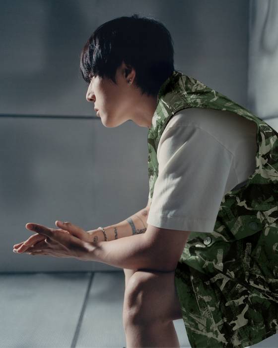 데저트·블랙·밀리터리 그린으로 구성된 스캔 카모 컬렉션. 사진 스톤 아일랜드