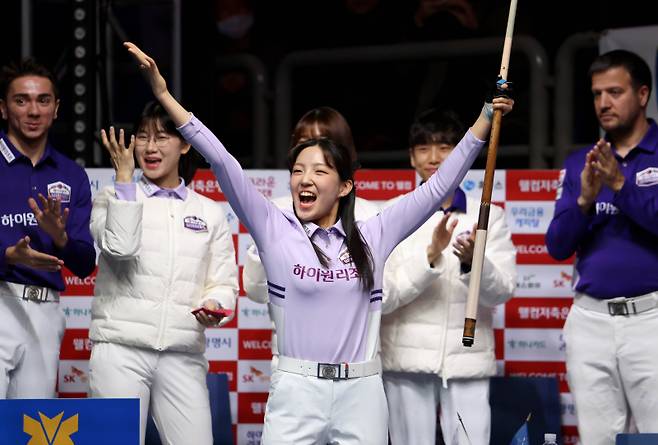 하이원리조트는 전지우(21)를 추가 영입하며 전력을 보강했다. PBA 제공