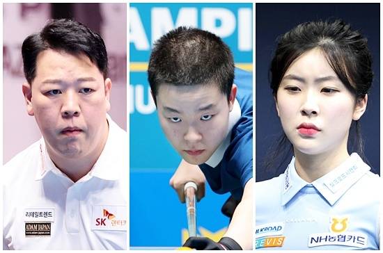 이번 대회에는 지난시즌 대상 수상자 강동궁(SK렌터카), 김영원(하림) 정수빈(NH농협카드) 등 PBA 스타선수들이 동호인과 함께한다. (사진=PBA)