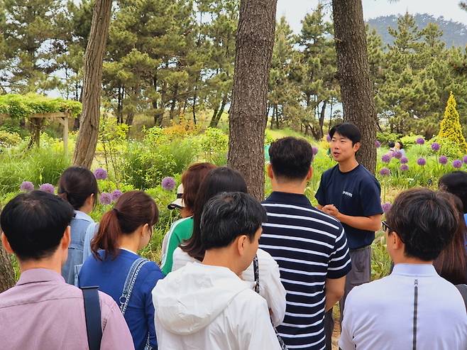 충남 태안 천리포수목원에서 진행하는 생물다양성의 날 기념 이벤트 / 사진=천리포수목원