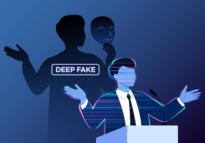 딥페이크 이미지. [사진 출처 = 이미지투데이]