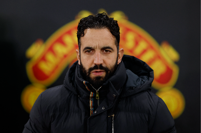 맨체스터 유나이티드 루벤 아모림 감독. 아모림 감독은 “페르난데스는 세계 최고의 선수 중 한 명”이라며 “페르난데스를 판매할 계획은 없다”고 단호하게 말했다. 사진=Reuters=연합뉴스 제공