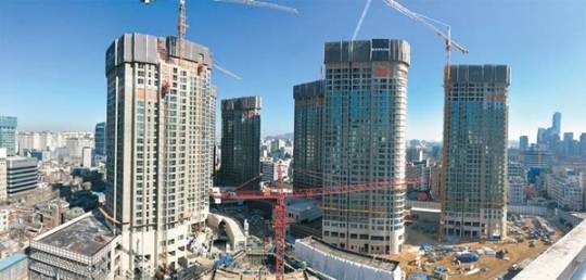 영등포 뉴타운 아크로타워스퀘어의 모습. [대림산업]